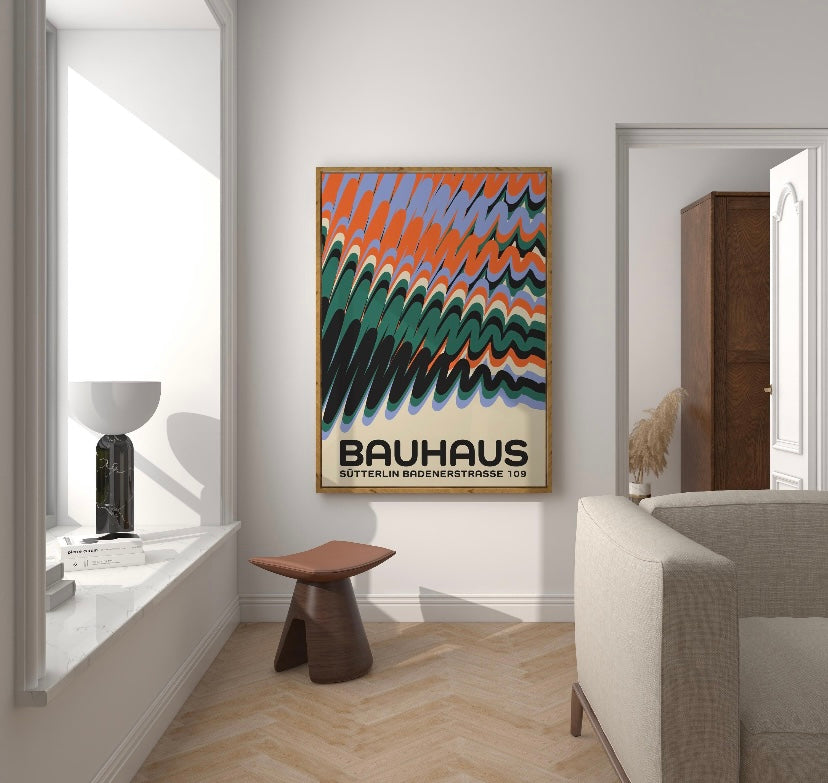 Bauhaus Minimalist Print
