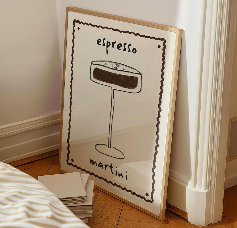 Espresso Martini Cocktail Print