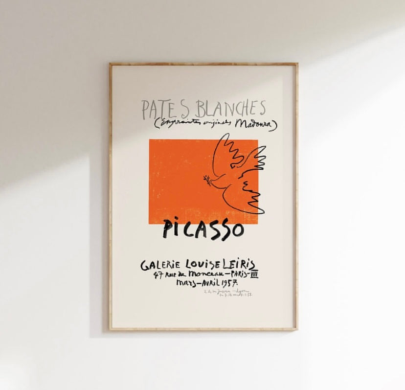 Picasso Pates Blanches Print