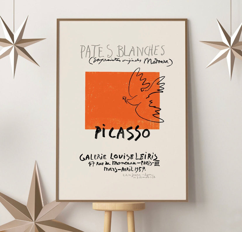Picasso Pates Blanches Print