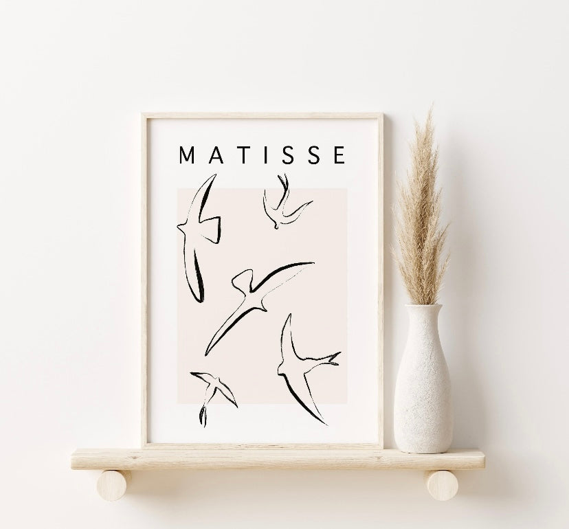 Henri Matisse Birds Print