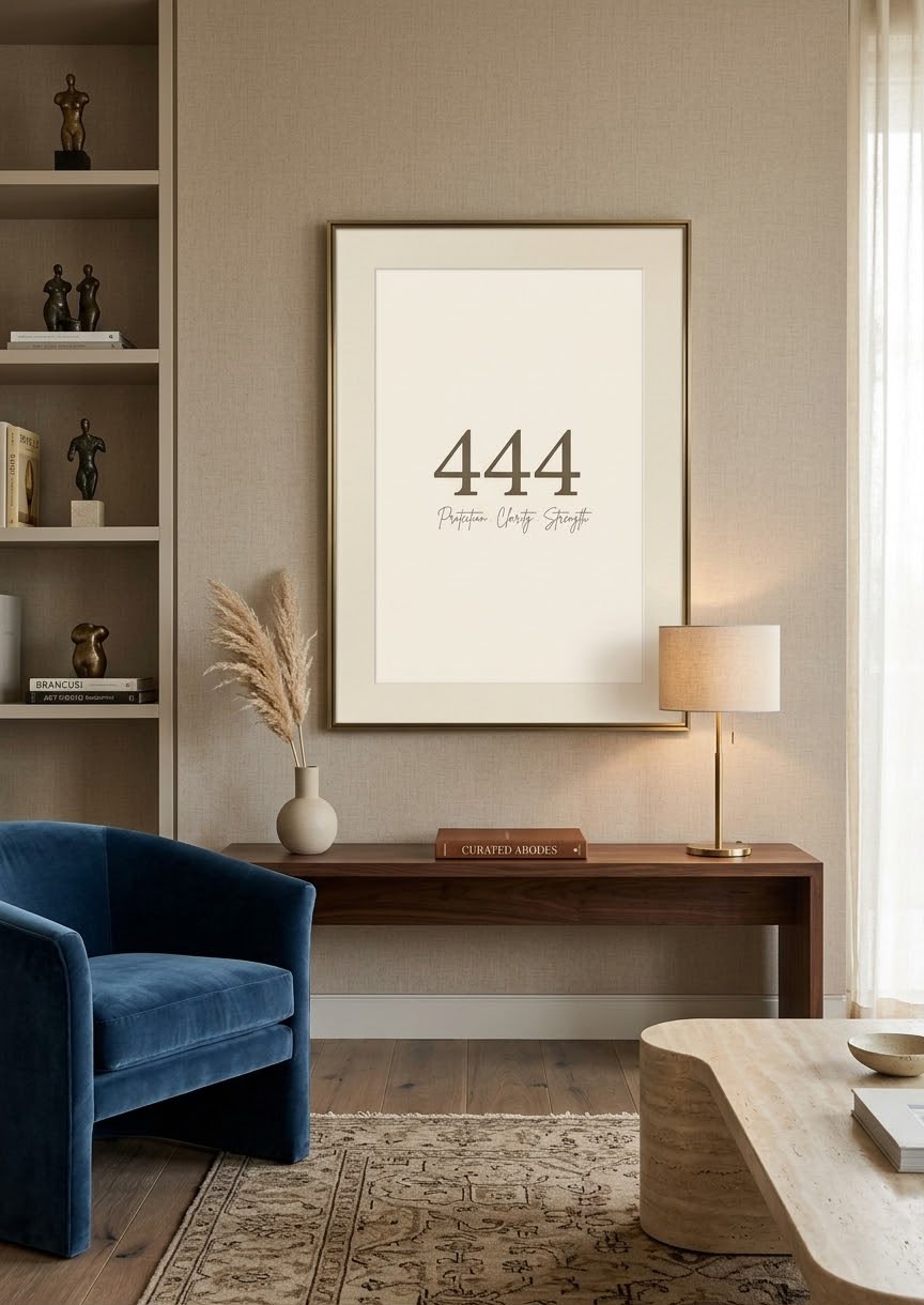 Angel number 444 Print