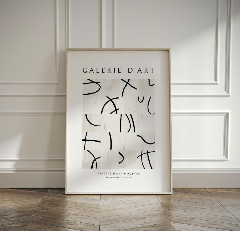 Galerie D’ Art Neutral Print