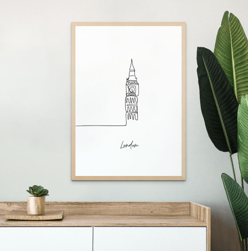 London Line Art Print