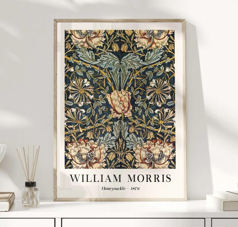 William Morris Strawberry Thief Print Set