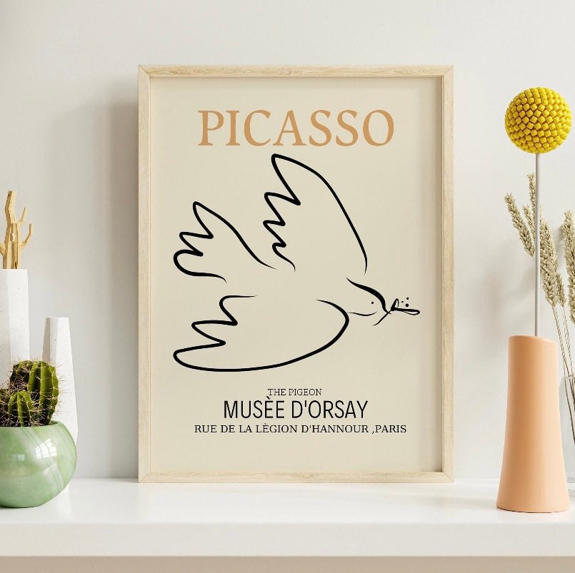 Matisse print | Picasso print | Paul Klee print | set of 3 mid century gallery wall art | exhibition poster