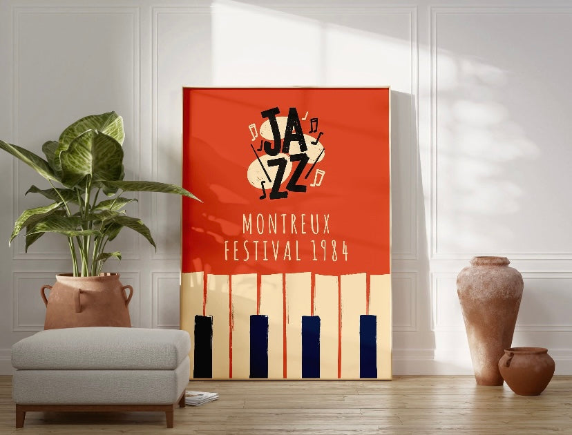 Montreux Jazz festival Print