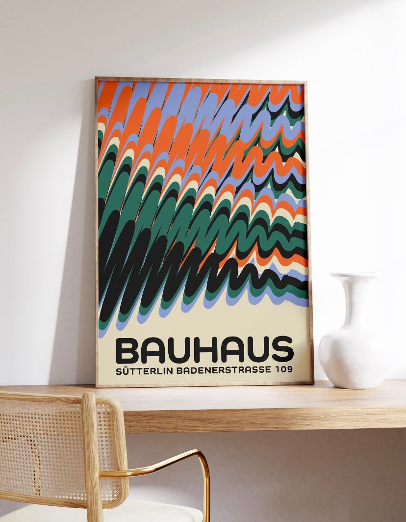 Bauhaus Minimalist Print