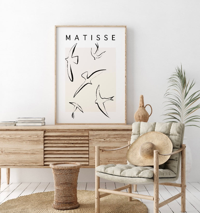 Henri Matisse Birds Print