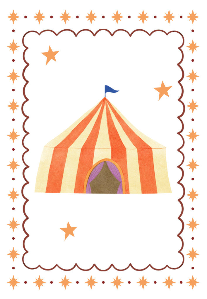 Circus big top Print