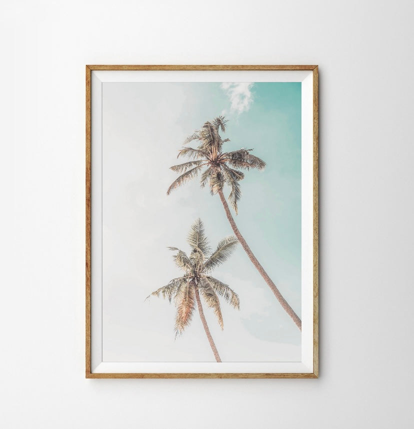 Set of 6 California beach art work