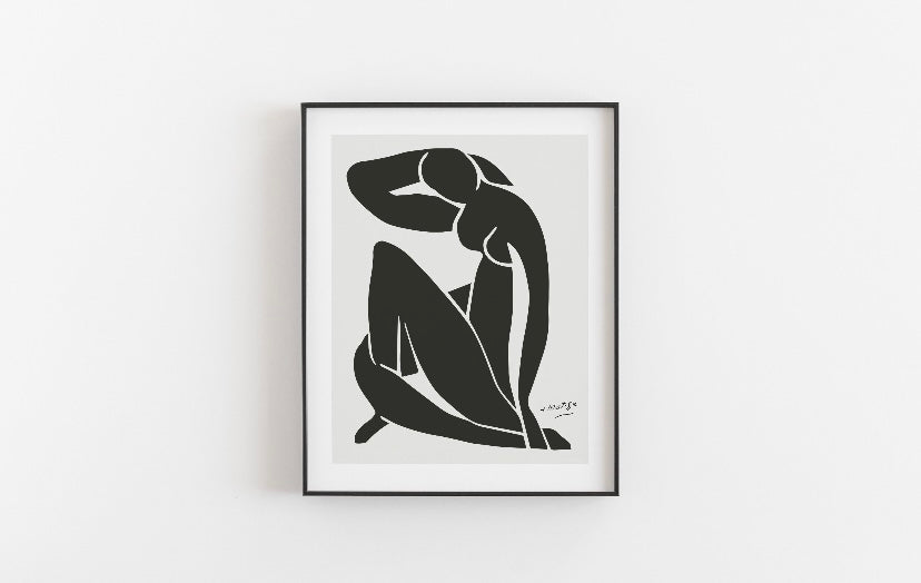 Henri Matisse set of six Neutral Gallery Wall Prints