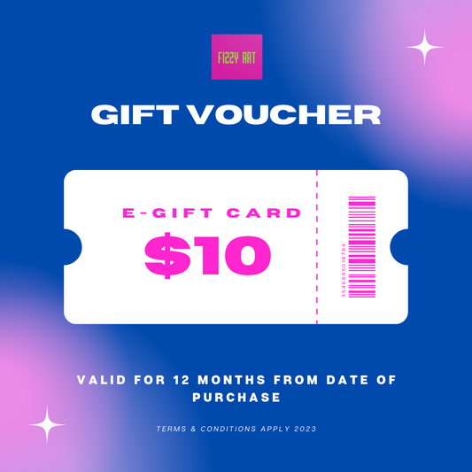 Fizzy Art Gift Cards
