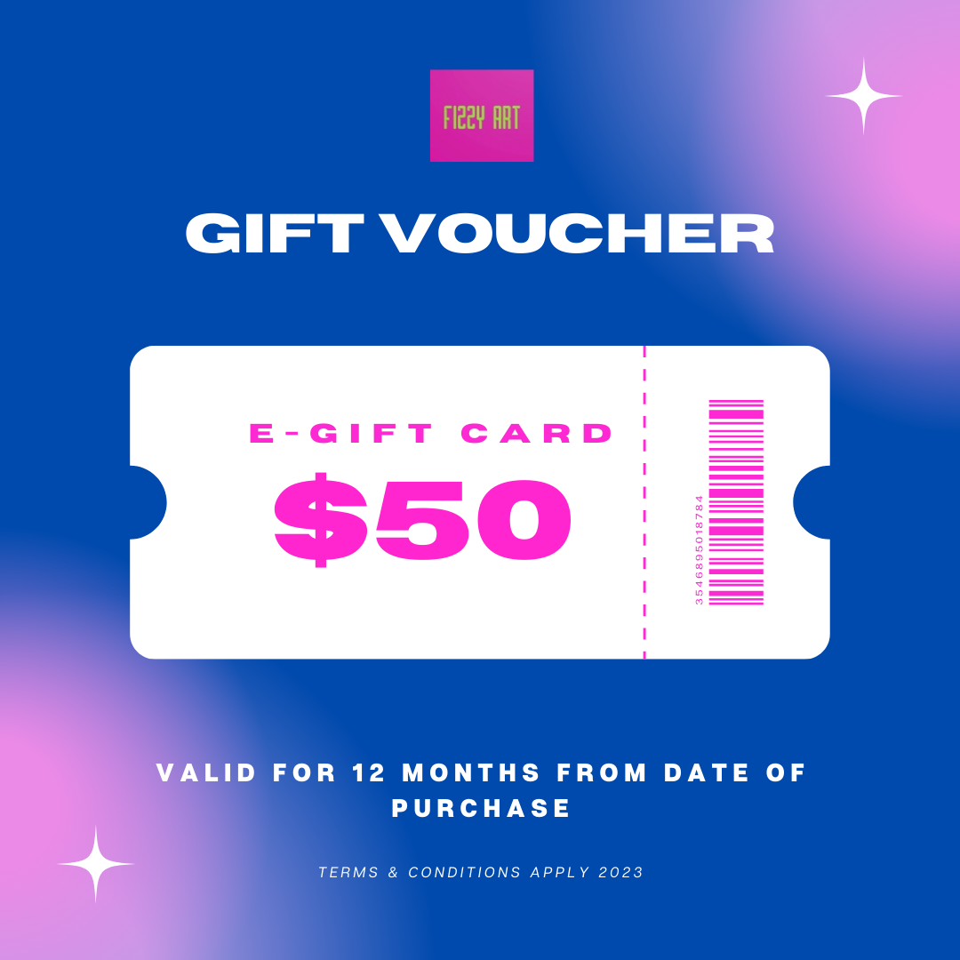 Fizzy Art Gift Cards