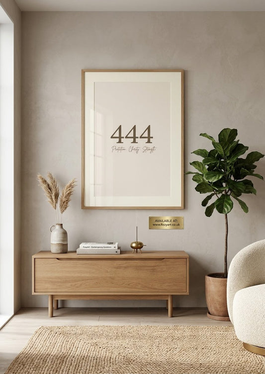 Angel number 444 Print