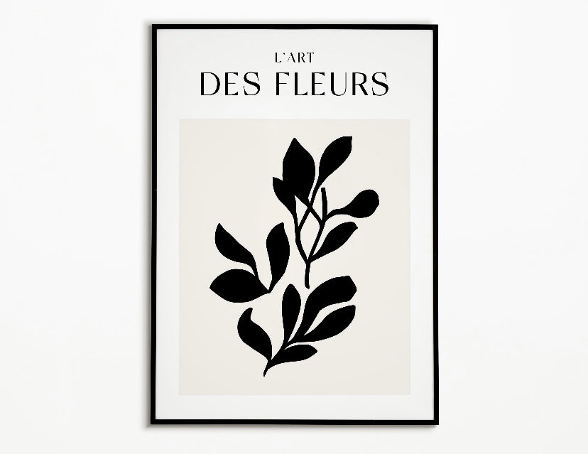 Botanical French Print Set