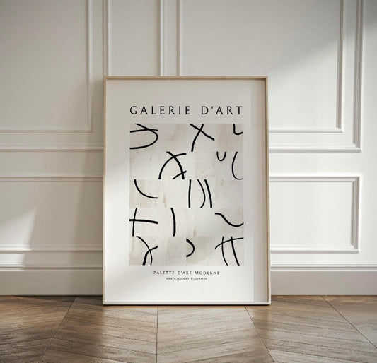 Galerie D’ Art  Neutral Print