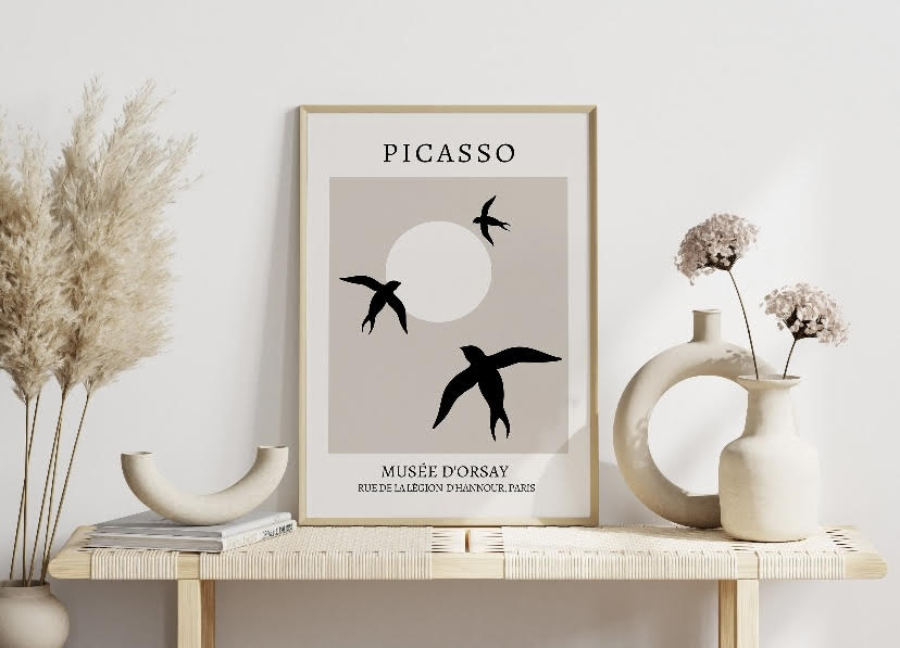 Picasso and Matisse Le Jardin Trio Of Prints