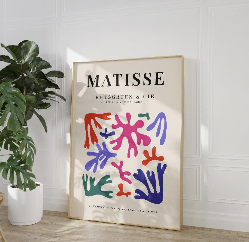 Matisse Duo Colourful Abstract Print Set