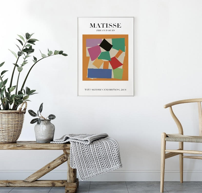 Henri Matisse The Cut Outs Colourful Squares Print