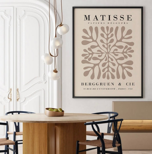 Matisse Cut Outs Neutral Print