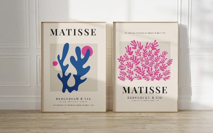 Matisse Duo Pink and Blue Print Set