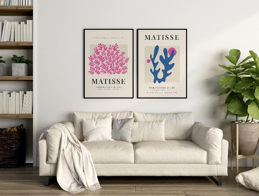 Matisse Duo Pink and Blue Print Set