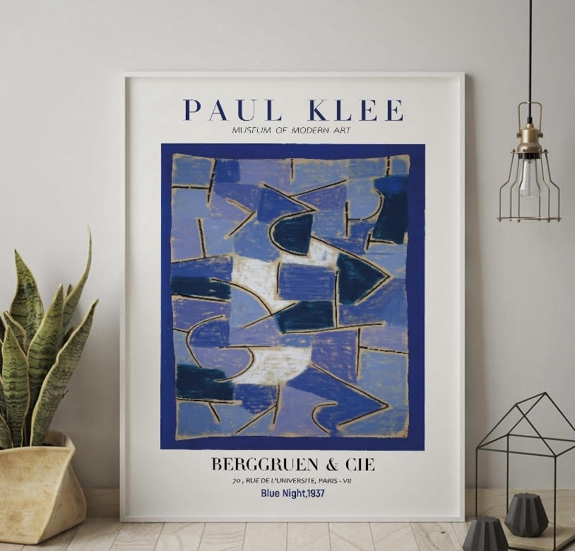 Paul Klee Blue Night Print