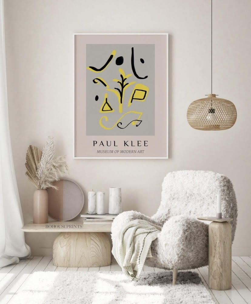 Paul Klee Museum Of Modern Art Yellow Print