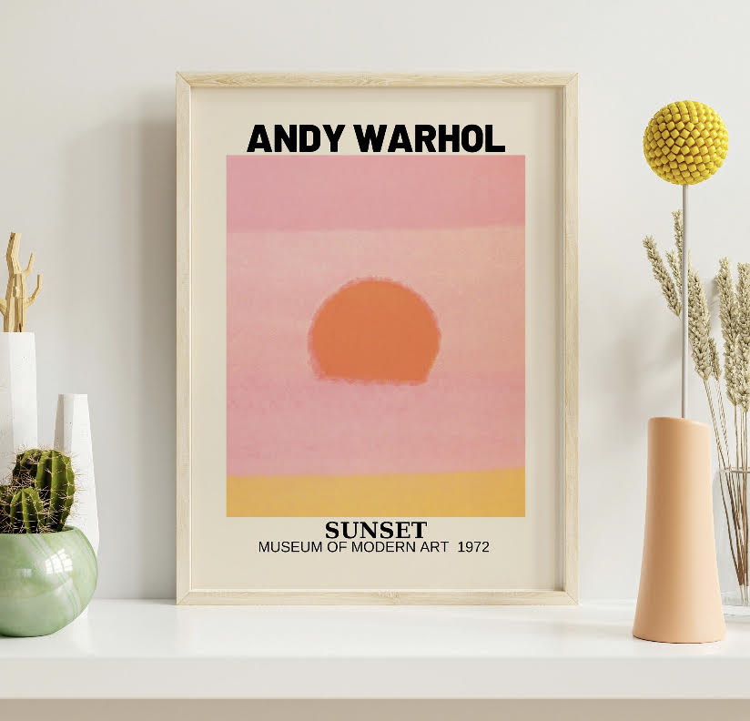 Andy Warhol | Picasso Pink Gallery Wall Set