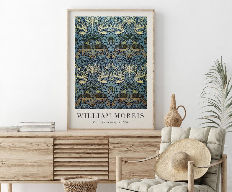 William Morris Botanical Wall Art