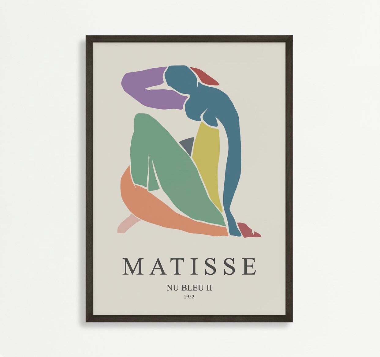 Henri Matisse set of six colourful prints | mid century art | gallery wall print Set | Rainbow Prints | Colourful Print Set | Matisse