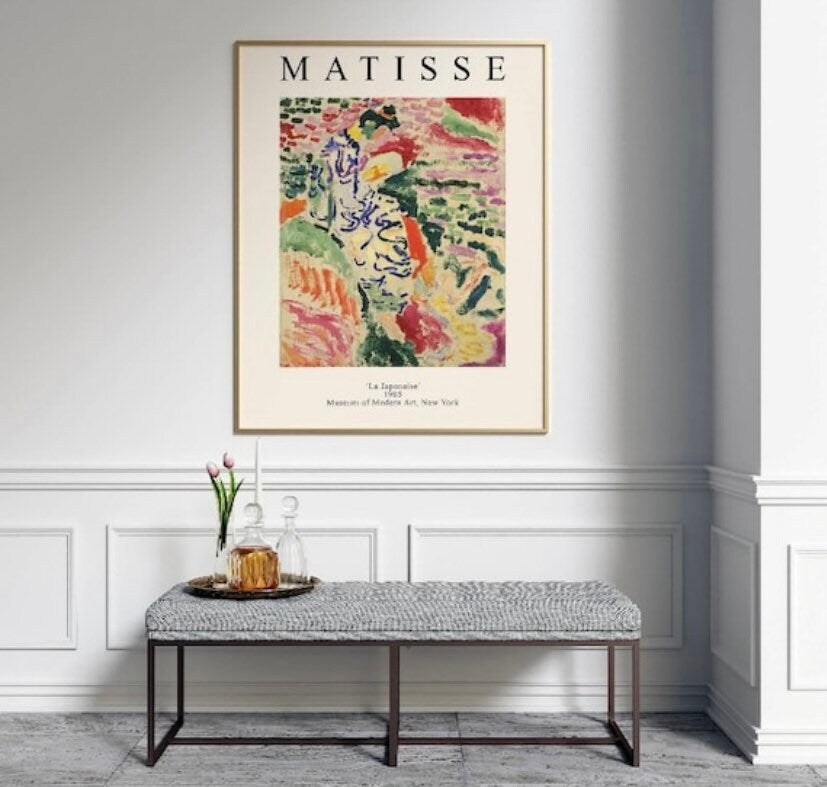 Matisse print | colourful Henri Matisse poster | mid century art | Colourful Art