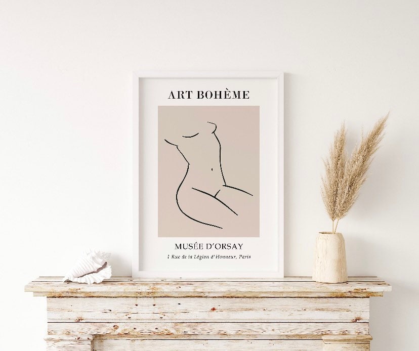 Matisse Print Set | Mid Century Modern Art | Abstract Art | Art Boheme Print | Home Decor | Matisse Prints | Boho Wall Art