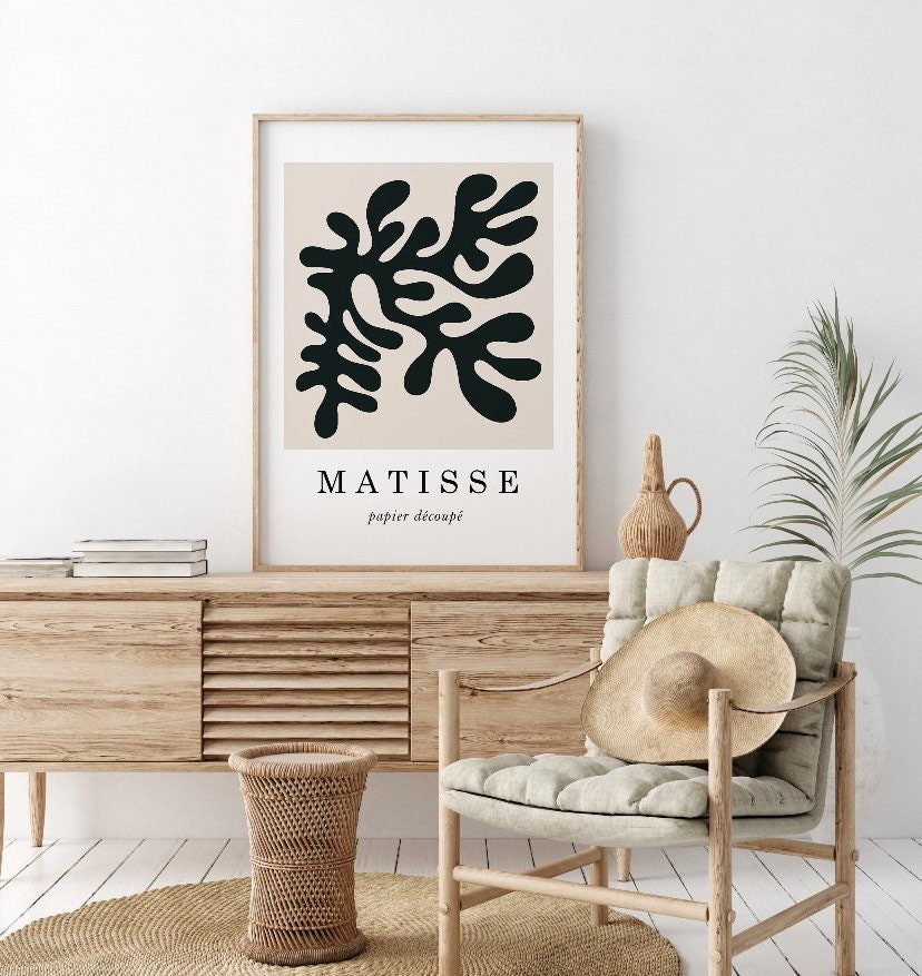 Matisse Print Set | Mid Century Modern Art | Abstract Art | Art Boheme Print | Home Decor | Matisse Prints | Boho Wall Art